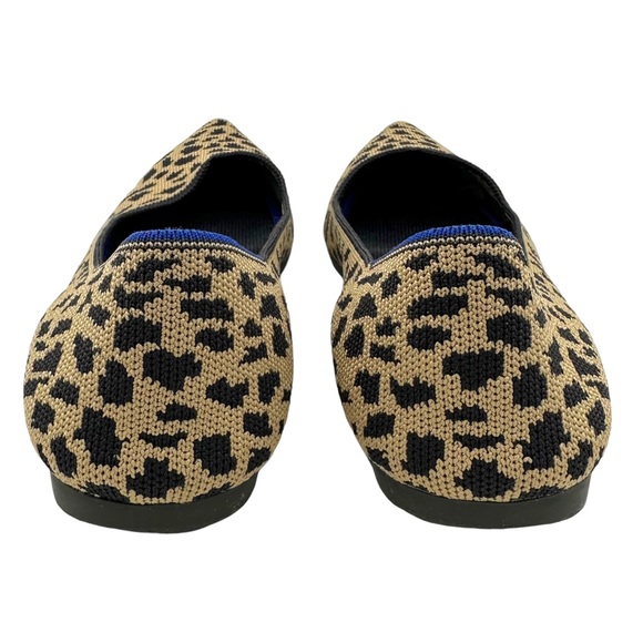 ROTHY’S Retired “The Point” Pointed Leopard Animal Print Slip On Ballerina Flats - Picture 9 of 14
